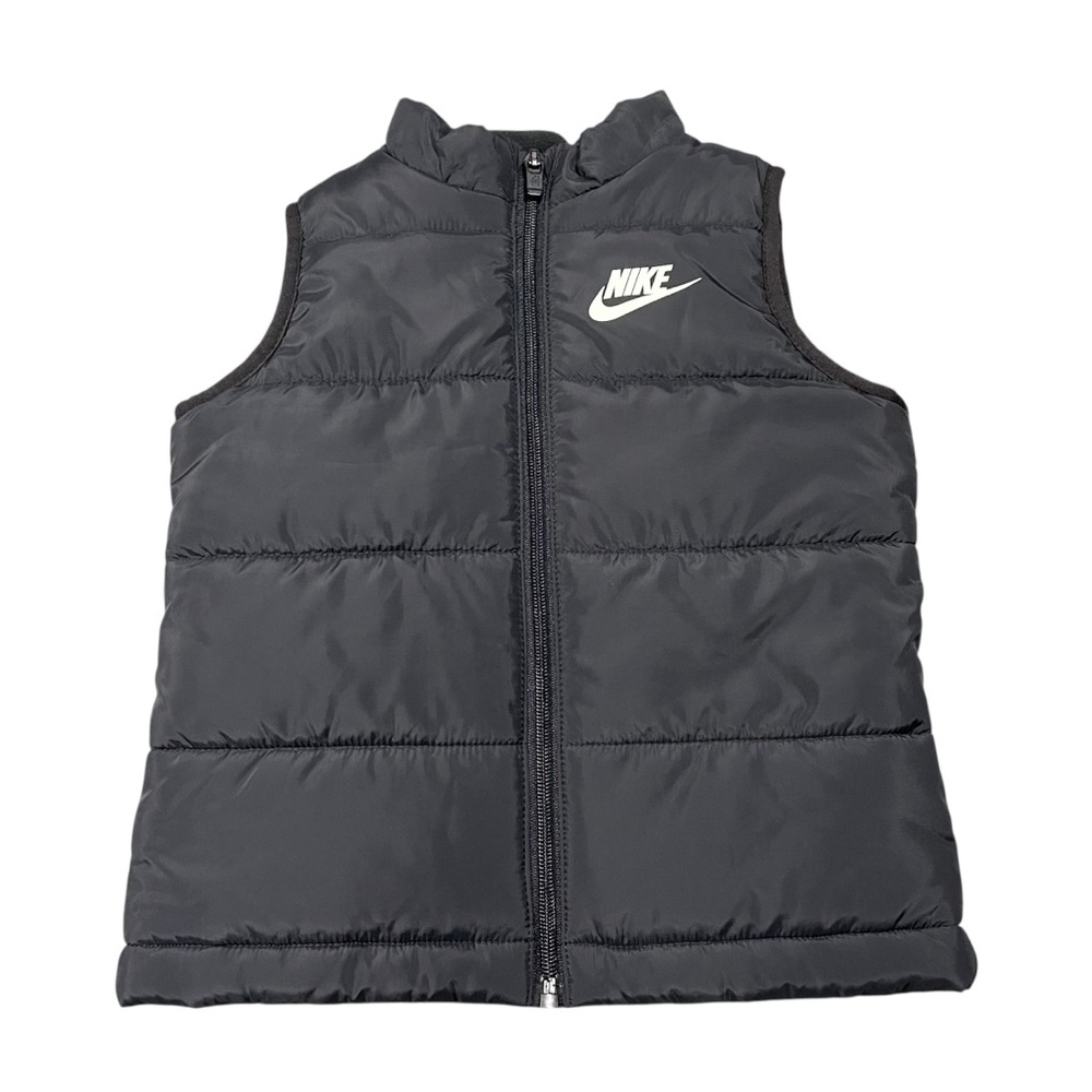 Nike Kids Black Puffer Vest, 3T